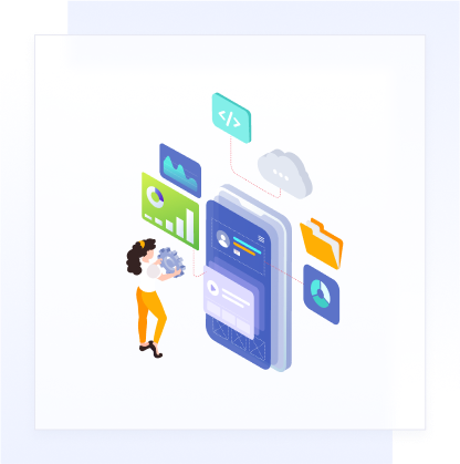 Cloud app UI UX design